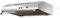 Faber - Cappa sottopensile 2740 X A90 finitura acciaio inox da 90cm
