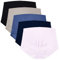 Mama Cotton Culottes de maternité Taille Haute pour Femme - Couverture complète - Lot Multiple (S-4XL), XX-Large