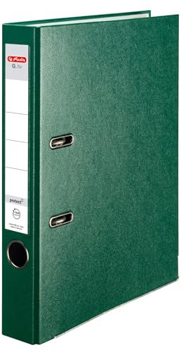 Herlitz Ordner A4, 5Cm, Grün