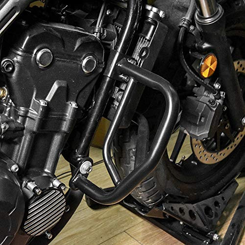 Schwarze Highway Bars für CMX500 Rebel 17-23, Motorrad Stahl Motorschutz Stoßstange Sturzbügel Rahmen Fallschutz für Rebel CMX 500 Rebel500 2017 2018 2019 2020 2021 2022 2023