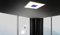 Trango 3027 Deckenlampe 24 Watt LED Modul Panel 2400 Lumen *MO* stufenlos dimmbar & Lichtfarbe steuerbar mit Fernbedienung von 3000K-6000K & integrierter Farbwechsel Ambiente Deckenpanel Deckenleuchte