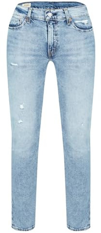 Levi's Men's Jeans 511 Slim V5 , Medium Indigo Destructed , 30W / 34L