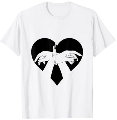 Menottes cœur bdsm bondage T-Shirt