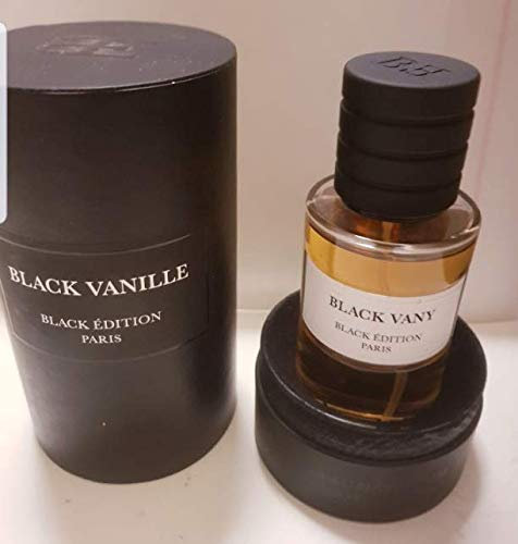 Parfum Black Vany by Black Édition | AÏSHA | VANILLE SOMPTUEUSE | SULTAN | suprême baccarrat vanille | bella | Qatar | Femme, 50ml,Idée Cadeau,intense