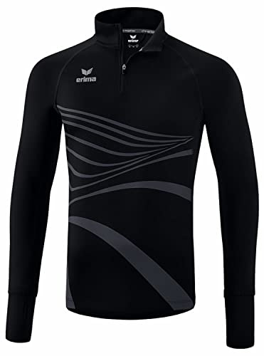 Erima Unisex Kids Racing 2.0 Long Sleeve, Black, 140