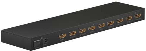 GOOBAY HDMI-Splitter 1 auf 8, 4K, 60 Hz