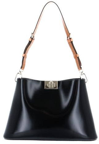 Furla Fleur Shoulder Bag M Nero