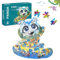 Panda Puzzle Kinder,Besondere Puzzle,Jigsaw 90 Teile,Witzig Kinder Geschenk,Tier ab 3 4 5 6 7 8 9 Jahren für Jungen Mädchen