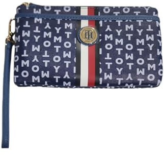 Tommy Hilfiger Geldbörse, Clutch, Kulturbeutel, blau