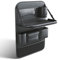 LHMM Hängende Rücksitz Aufbewahrungstasche für Autositze, mit Klapptisch Tablet Tasche und Viele Taschen Organizer, für Peugeot 4007 4008 2007-2017,A Black