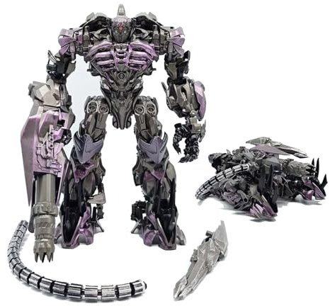 JIGFLY Transformer Toys Shockwave Action Figure TW-1028/TW-1028B Cybertron Panzermodell Roboter KO-Version(Simple Coating Version TW-1028B)