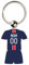 Porte Clé Football Paris Maillot Domicile 2024 2025 1 étoile Personnalisable avec Nom et Numéro - Idée Cadeau Unique pour Supporters