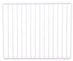 Vielseitiger Universal Kühl- und Gefrierschrankgitter: Ausziehbar & Robust - Perfekt für jeden Kühlschrank (Weiss, 23X23cm-40cm)