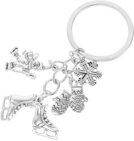 Happyyami Schlittschuhe Handschuhe Schlüsselanhänger Eislaufzubehör Für Sportbegeisterte