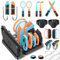 Kit di Accessori per Nintendo Switch Sports 2025 con Console Dock Organizzatore, Accessori per Console di Gioco 2025 per Switch 2 Sports, Switch Organizer Compatibile con la Console Interattiva