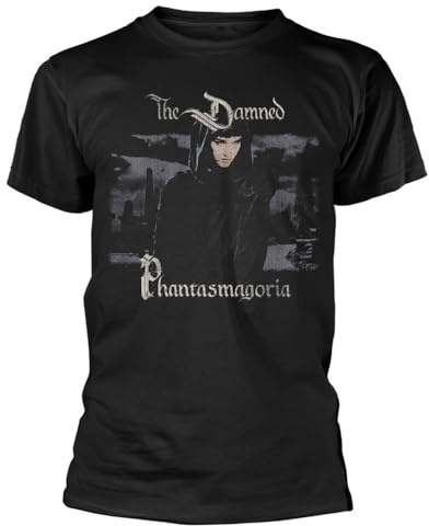 Plastichead The Damned Phantasmagoria Band Logo T Shirt XL Black