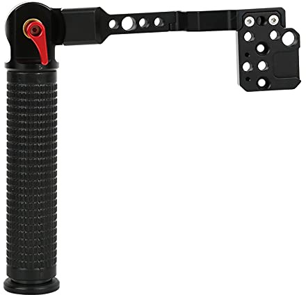 RASTKY Justerbar Slinghandtag Grepp för Ronin-S Ronin-SC-Aluminiumlegering Svart Utomhus Fällbart Handhållet Handtagssling Greppstabilisatortillbehör