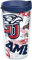 Tervis 1271192 Liberty Flames All Over Tumbler with Wrap and Navy Lid, Tritan, Clear