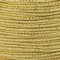 KAHAGE - BUTONIA 2m Gummikordel - Hutgummi - Rundgummi, Hochwertig, Extra-Stark in 3mm, Gold
