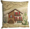 440s Gobelin Kissen Alpen Chalet, ca. 45x45cm | MM-EVKSCSTA | 8716522063325