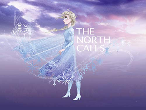 Komar Disney Wandbild Frozen ELSA The North Calls | Kinderzimmer, Babyzimmer, Dekoration, Kunstdruck | ohne Rahmen | WB073-40x30 | Größe: 40 x 30 cm (Breite x Höhe)