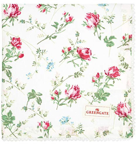 GreenGate Stoffserviette Constance White