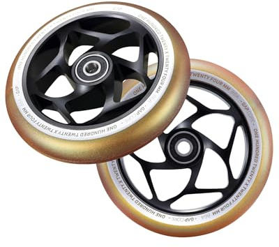 Blunt Gap Core Stunt-Scooter Wheel 120 mm (schwarz/PU Gold)