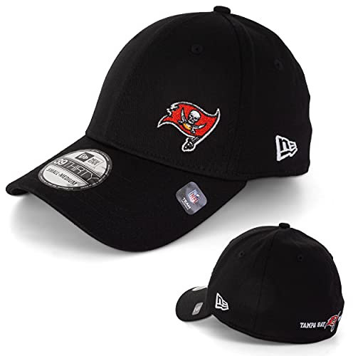 New Era Baseball Caps -39THIRTY Cap -Flawless Team Logo -MLB -NFL -NBA -Chicago Bulls -Lakers -Raiders -Yankees -Dodgers -Chiefs -Buccaneers -Saints -Sox -49ers (Tampa Bay Buccaneers, L)