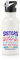 Personalised Sisters Are Like Stars ANY NAME, Birthday Gifts for Her, Women, Friends Female, Sister, Bestie, BFF Gifts Stainless Steel 600ml Water Bottle with Straw. (White)