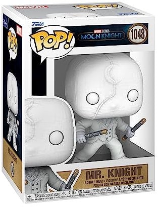 Funko Pop! Marvel: Moon Mister Knight - Mr. Mister Knight - Moon Knight - Vinyl-Sammelfigur - Geschenkidee - Offizielle Handelswaren - Spielzeug Für Kinder und Erwachsene - TV Fans