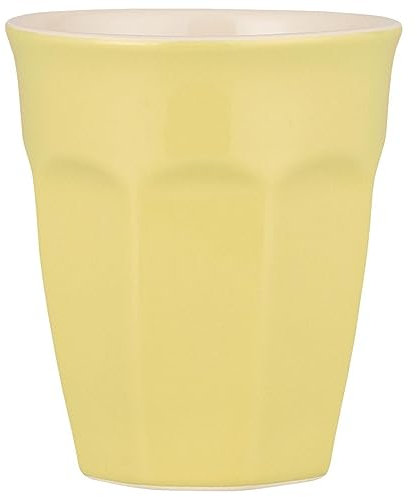 IB Laursen - Cafe Latte - Becher - Mynte - Steingut - Farbe: Lemonade - (ØxH): 9,5 x 8,5 cm