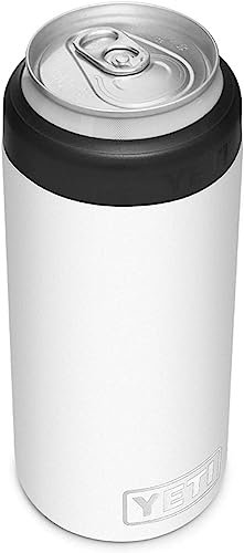 YETI Rambler Colster Slim, Stainless Steel Can Insulator, White, 250 ml