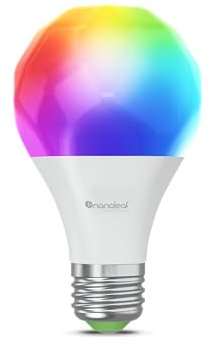 Nanoleaf Ampoule LED Matter Essentials E27, ampoule intelligente RGBW à intensité variable - Matter Over Thread, ampoule Bluetooth à couleur changeante, fonctionne avec Google Apple, décoration de chambre et jeux