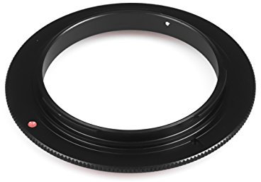52mm Retro Adapter kompatibel für Olympus 4/3 FT Makro Umkehrring für 52 mm Objektiv 4/3 FT