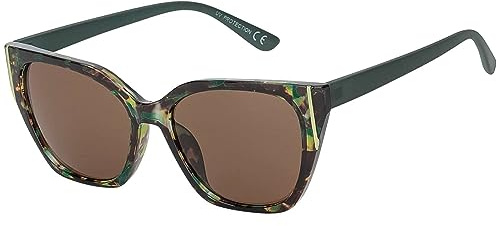 BEZLIT Damen Sonnenbrille in vielen Farben Grün