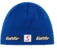 Eisbär Trop Skipool Strickmütze Beanie Merinomütze Wollmütze Skimütze (One Size - blau)