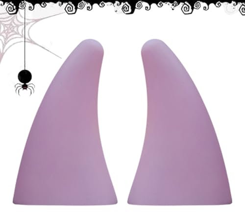 Hirschgeweih Auto Aufkleber - Teufelshörner oder Geweih Antenne Dach Aufkleber - Selbstklebend Anti Kollision Autozubehör für Motorrad Auto Dach Kofferraum SUV