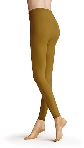 Hudson Damen Leggings Micro 50 hautfreundlich 50 DEN ocher yellow 0538 38-40