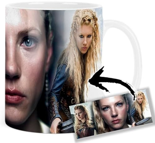 Vikings Lagertha Katheryn Winnick Tasse Keramikbecher Mug
