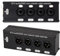 Fowecry 1Pair 4-Channel 3-Pin XLR or 6.3Mm Audio and DMX over Network Cable Extender, XLR Audio Network Extender DMX512 Network Signal Extender Male+ Female
