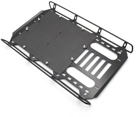 Auto Dachträger Für Ford Für Bronco Für TRX-4 2021 Metall Roll Käfig 1:10 Dach Gepäck Tablett Rack Dachgepäckträger