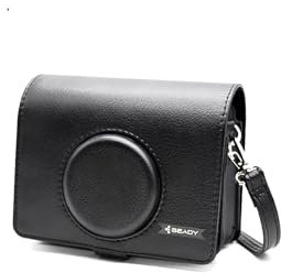 BEADY Mini EVO Case PU Leather Protective Case for Fuji Instax Mini EVO Instant Digital Camera BLACK