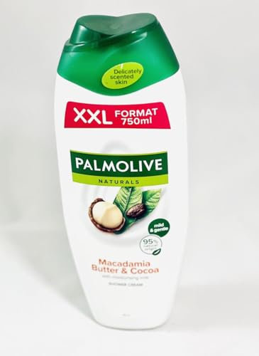 PALMOLIVE Naturals Lot de 6 gels douche Macadamia & Cacao 750 ml