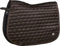 Horse Guard - Schabracke Kora – Pferde-Schabracke mit Cool-Dry-Futter – Stoßdämpfend & schnell trocknend – Elegant glänzend – Dressur-Schabracke in Braun – Größe 17