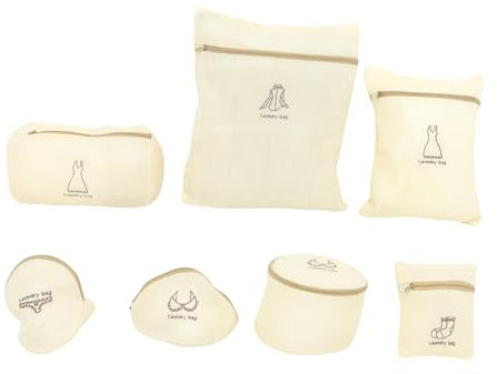 PRETYZOOM Bolsa Rejilla Lavadora Práctica Para Calcetines Bufandas Medias Ropa Interior Para o