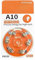 ZYHARUKO 6pcs A10 Zinc Air Button Batteries For Mini Digital Hearing Aids And Cochlear Devices With High Energy Density