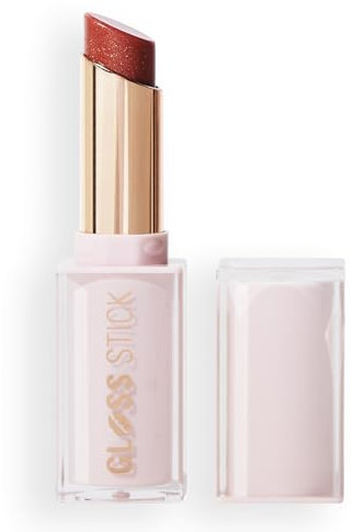 Revolution Pout Lip Gloss, Finition Brillante Ultra Pigmentée, Acide Hyaluronique & Vitamine E, Vegan & Cruelty-Free, 3g, Shimmer Sugar Cookie Pink