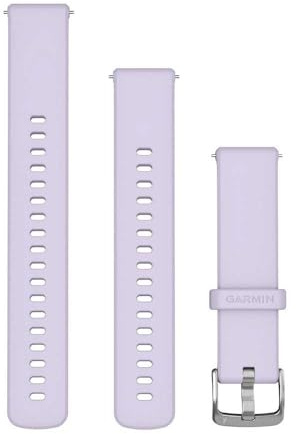 Garmin Schnellwechsel-Armband 18 mm, Silikon, Lavendelblau | Original Zubehör passend für Forerunner, venu, vívoactive