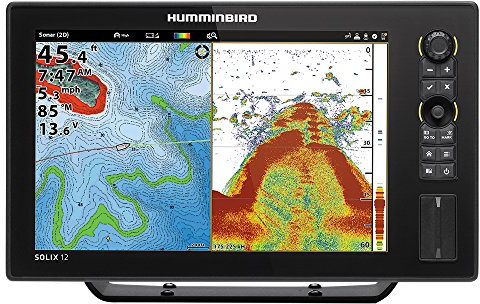 HUMMINBIRD Unisex-Adult NS-641 SOLIX 12 Chirp MSI GPS G2, Multicolor, Standard