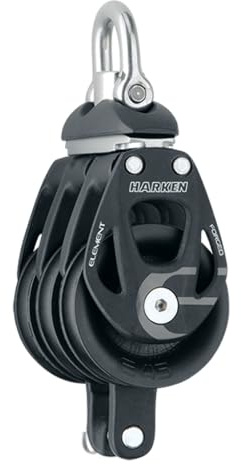 HARKEN 45 mm Dreifach-Element-Block mit Schwenkriegel [6241]